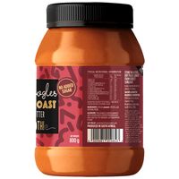Wazoogles Dark Roast Super Smooth Peanut Butter, 800g